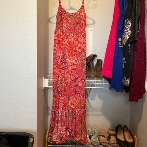 Free People Extra Small Summer Casual Maxi Dress